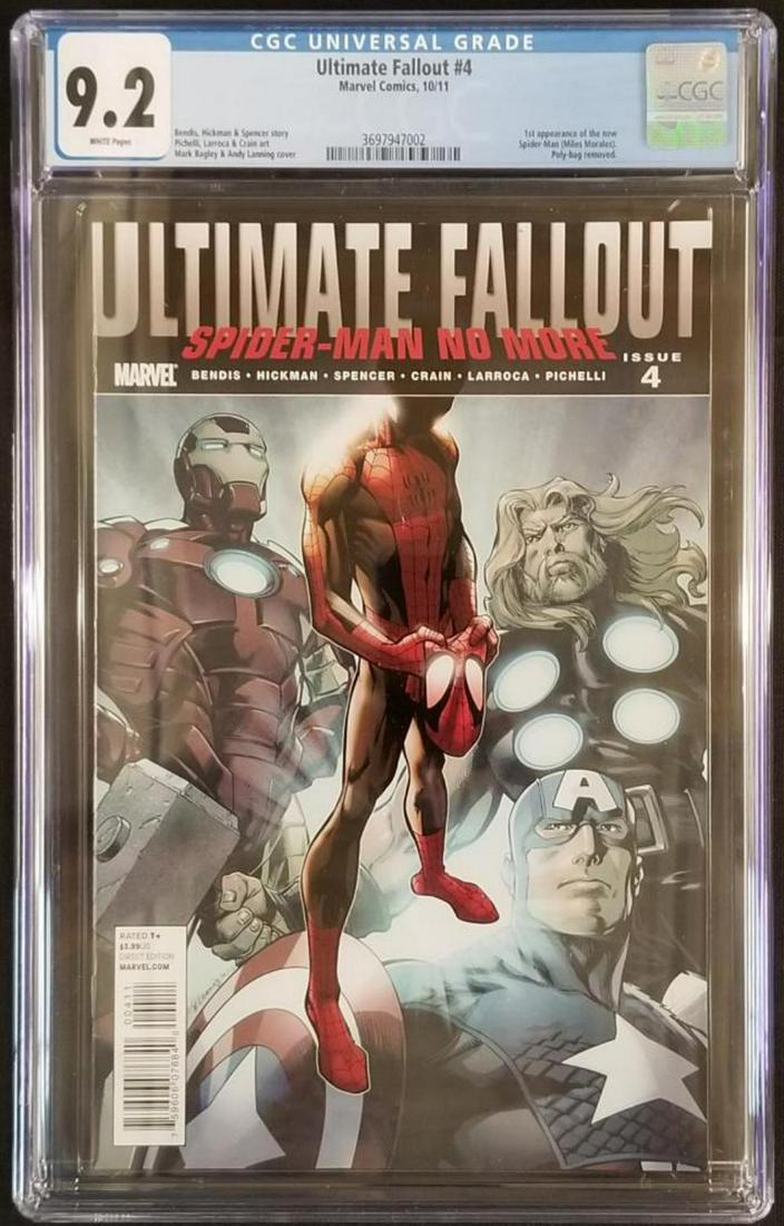 Ultimate Fallout #4, Marvel, 2011 CGC 9.2 (1 of 2)