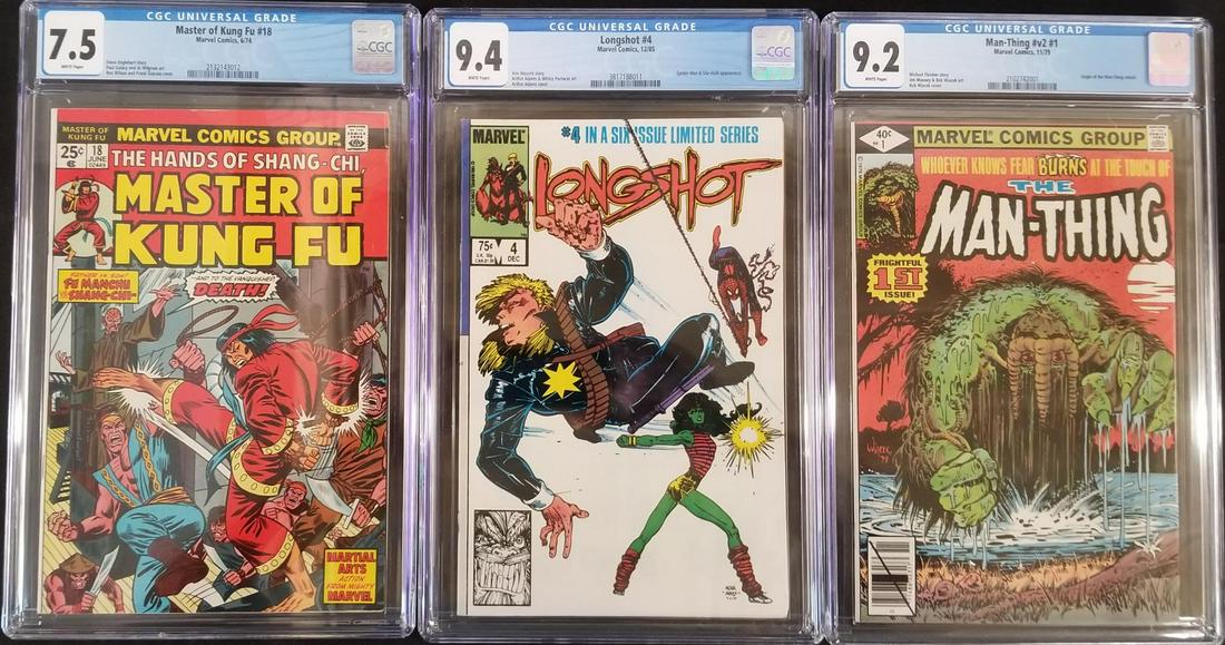 Marvel Lot of 3 CGC Graded Comic Books (1 of 7)
