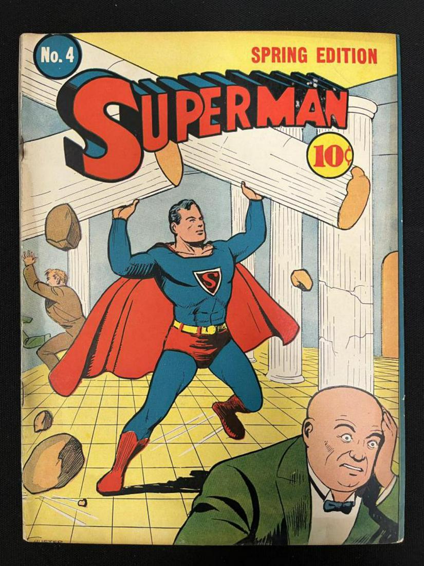 1940 Superman #4, DC, 2nd App of Lex Luthor (1 of 3)