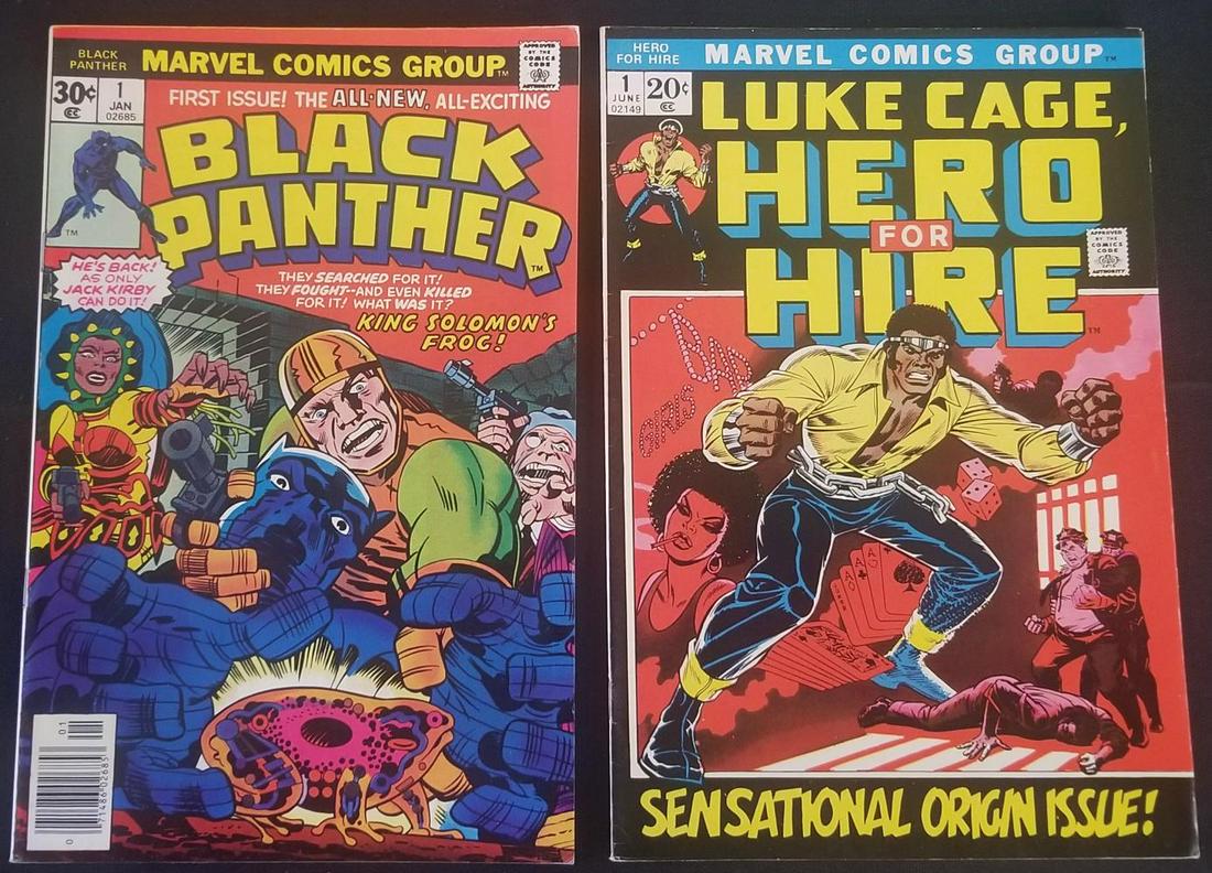2 Key Bronze Comics, Black Panther #1 Luke Cage #1 (1 of 7)