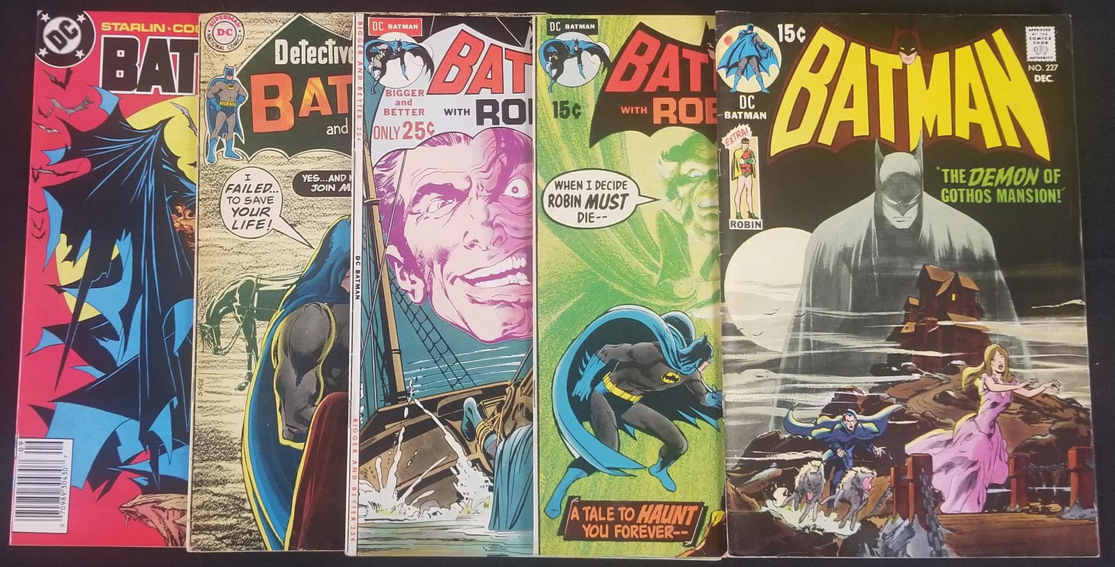 Batman Bronze/Modern Age Group 1970-88 (1 of 16)