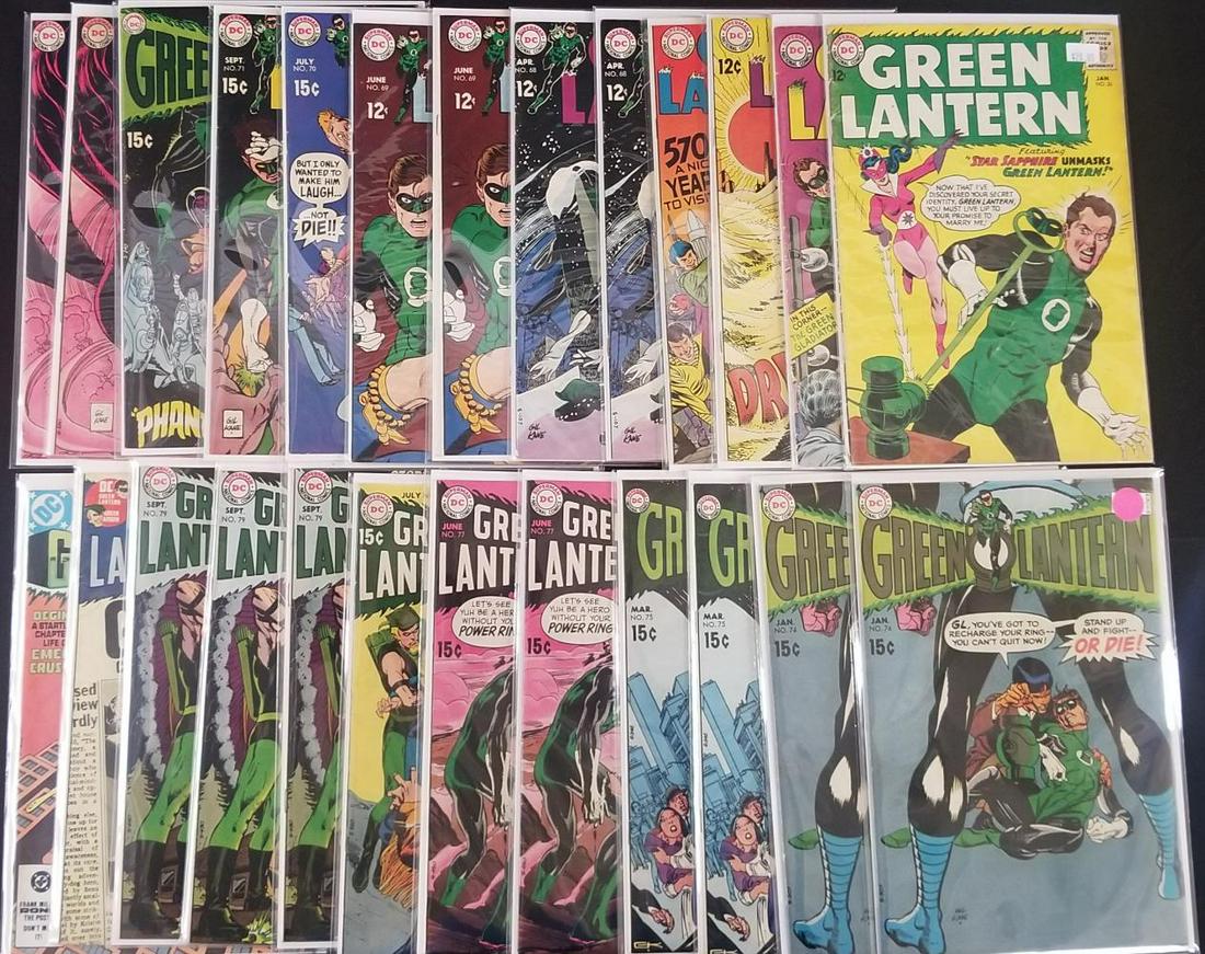 Green Lantern #26-80 Group Lot  DC 1964-73 (1 of 4)