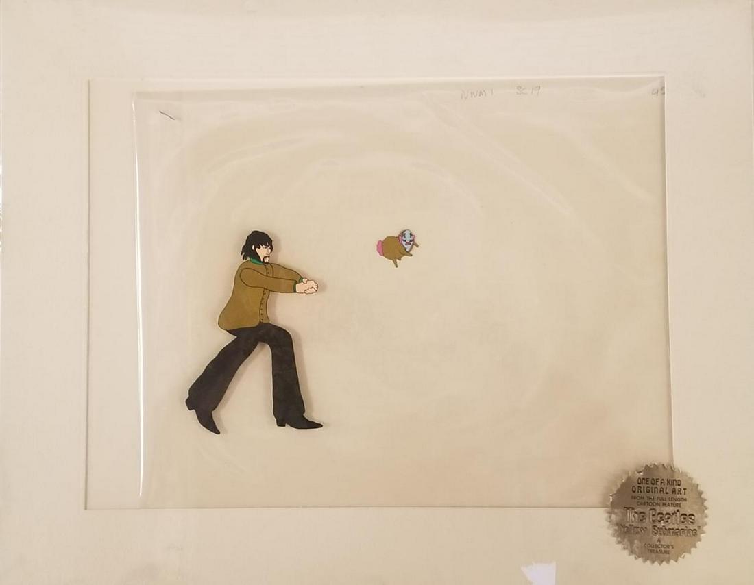 Beatles Yellow Submarine Production Cel (1 of 3)