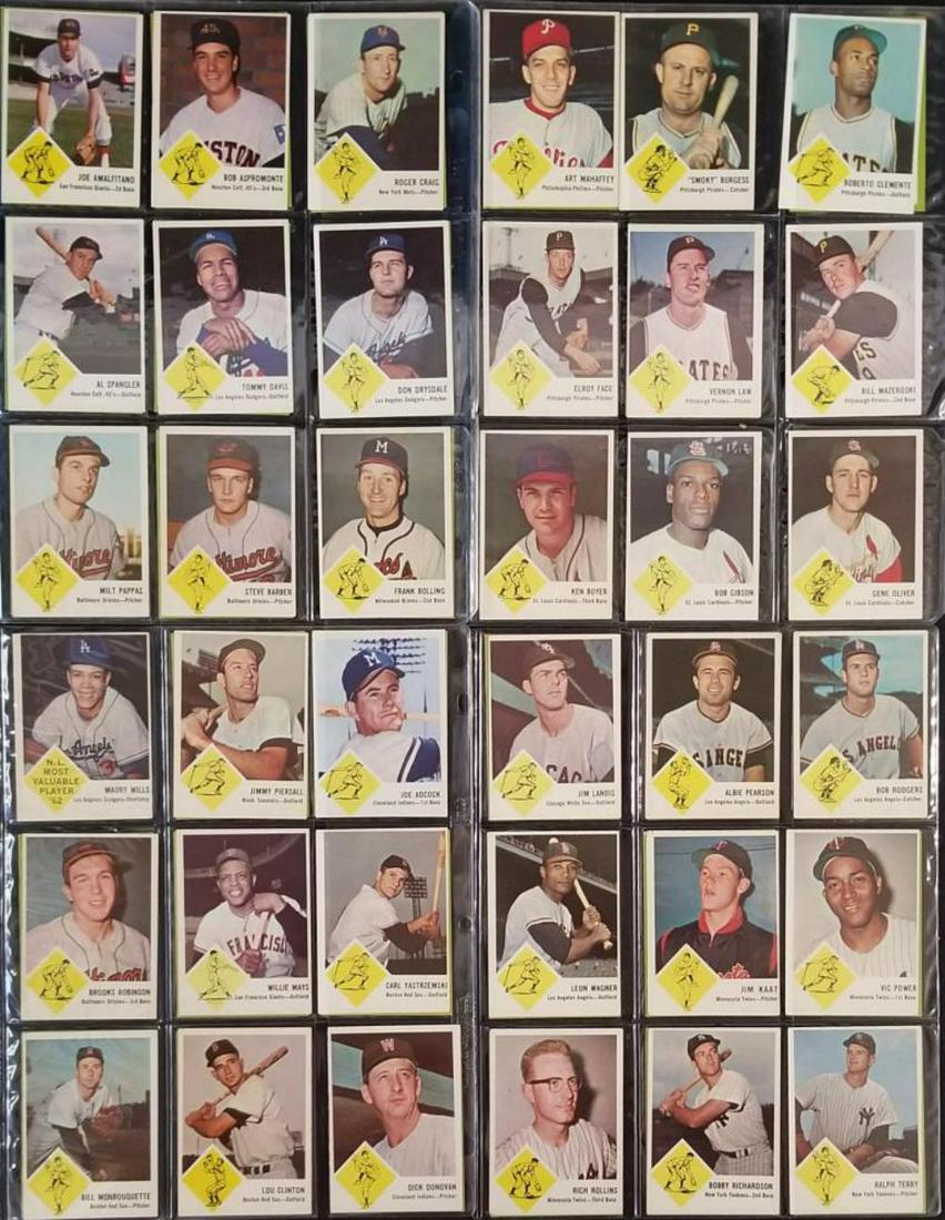 1963 Fleer Baseball Card Set (1 of 9)