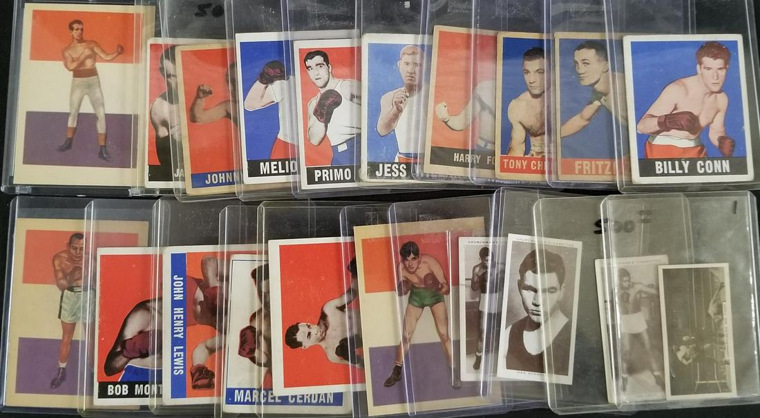 Boxing Card Lot (20) Cards (1 of 3)