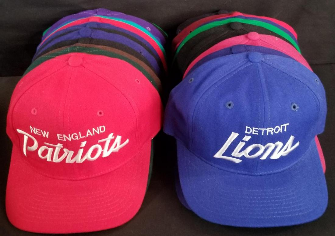 Collection of 23 NFL Football Snapback Hats (1 of 5)