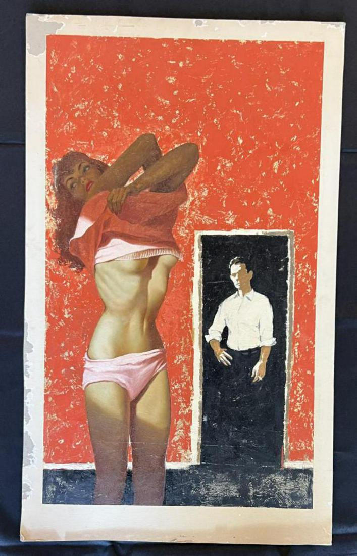 Ken Davies, Original Illustration on Board (1 of 2)