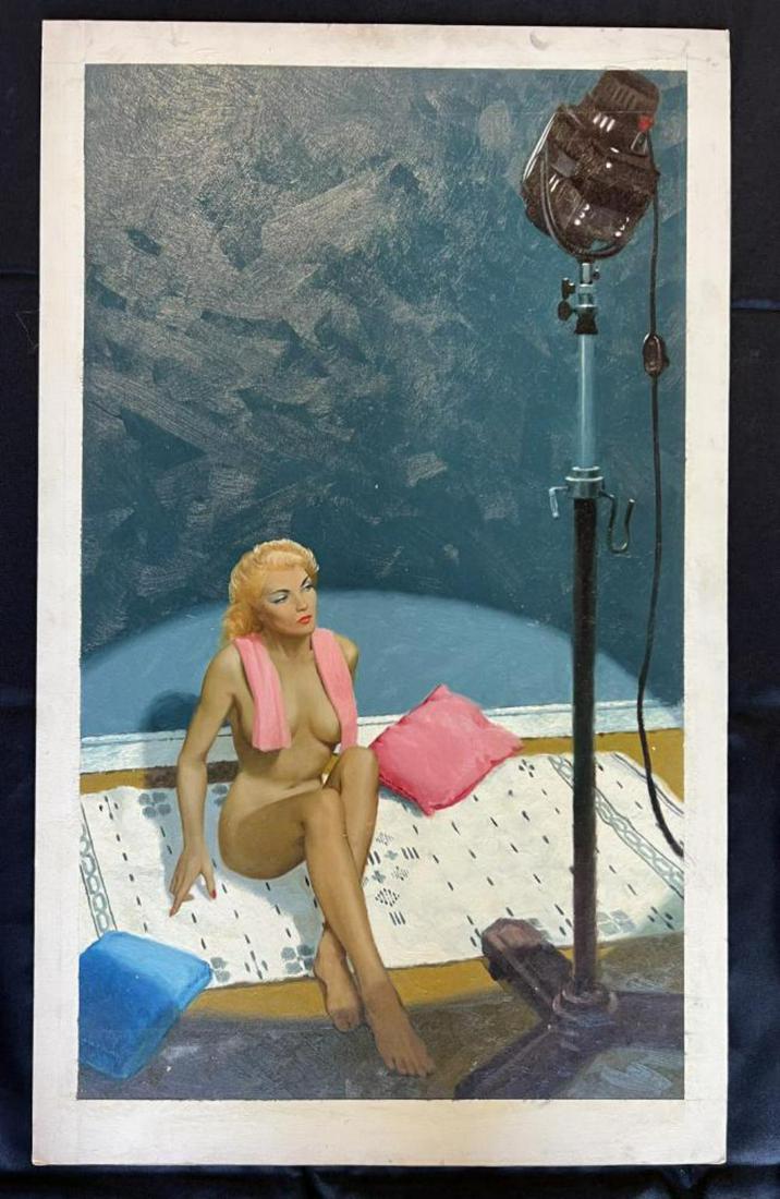 Ken Davies, Original Illustration on Board (1 of 3)