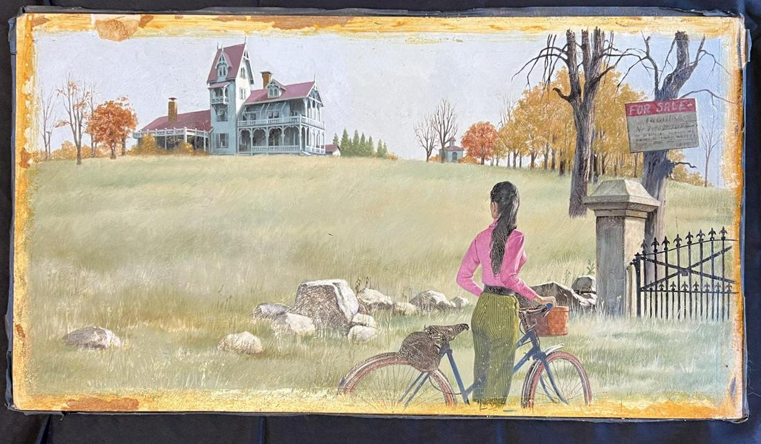 Ken Davies, Original Illustration on Board (1 of 2)