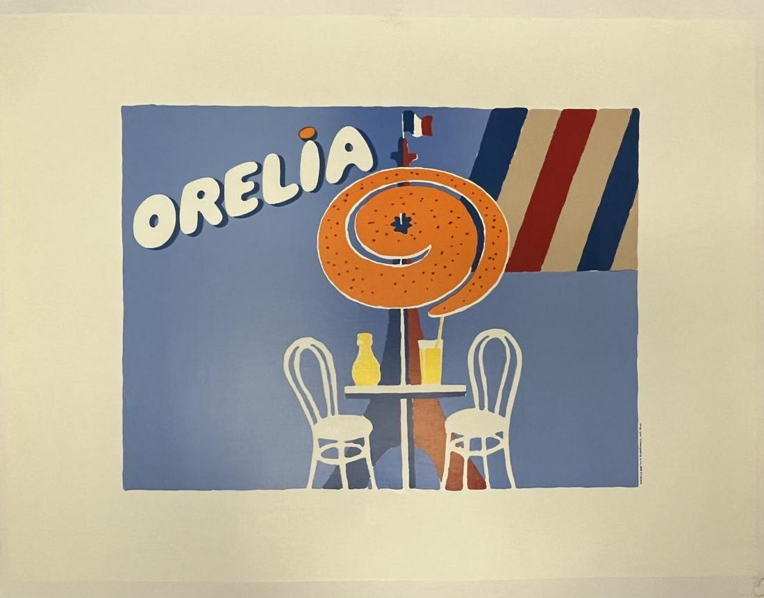 1980's Orelia Poster by Bernard Villemot (1 of 1)