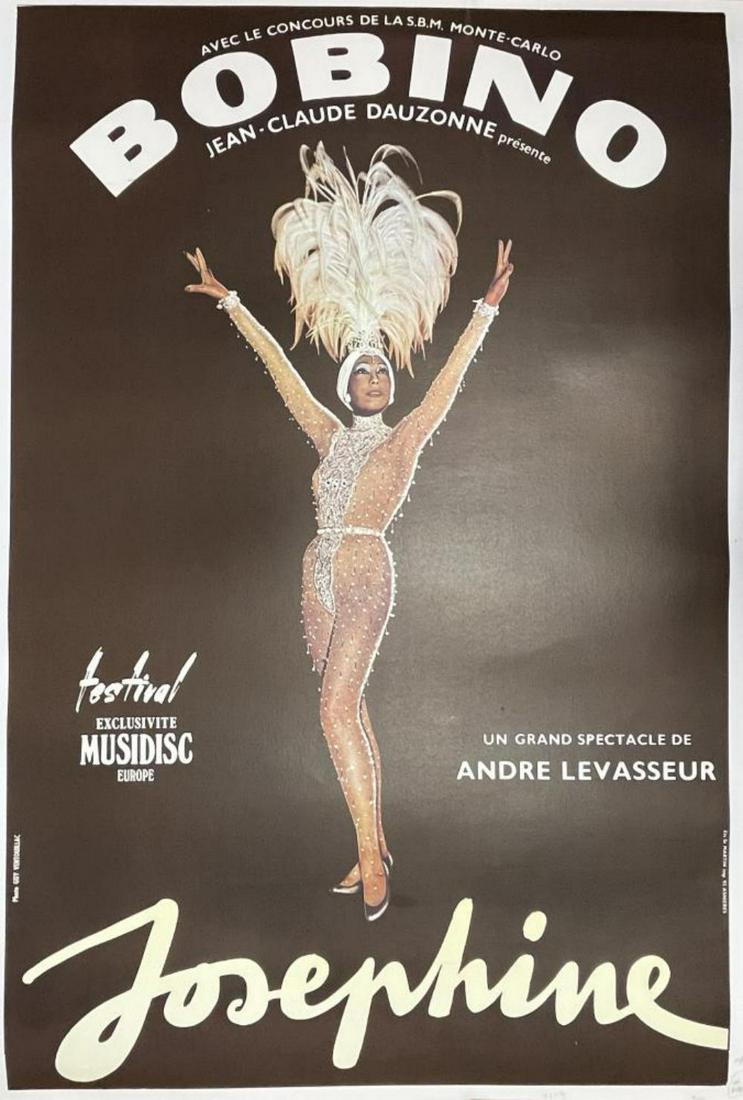 Josephine Baker at the Bobino Performance Poster (1 of 2)