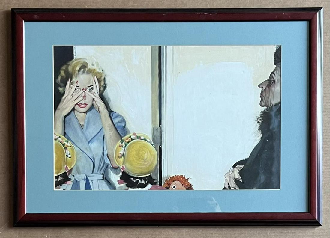 Cecil Calvert Beall (1892 - 1967) Oil on Board. (1 of 4)