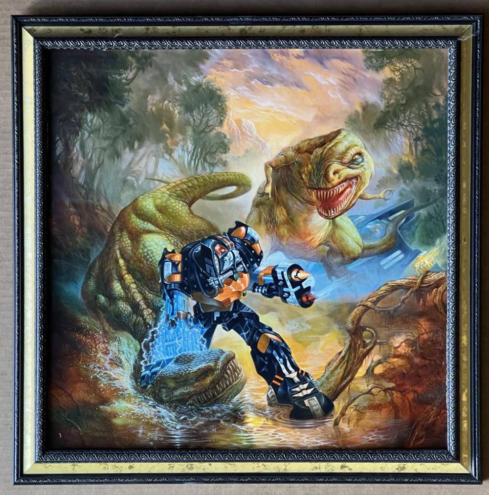 Jeff Easley, Cover Painting to Gamma World (1 of 4)