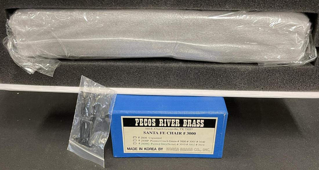 Pecos River HO Brass SF Chair Car (1 of 2)