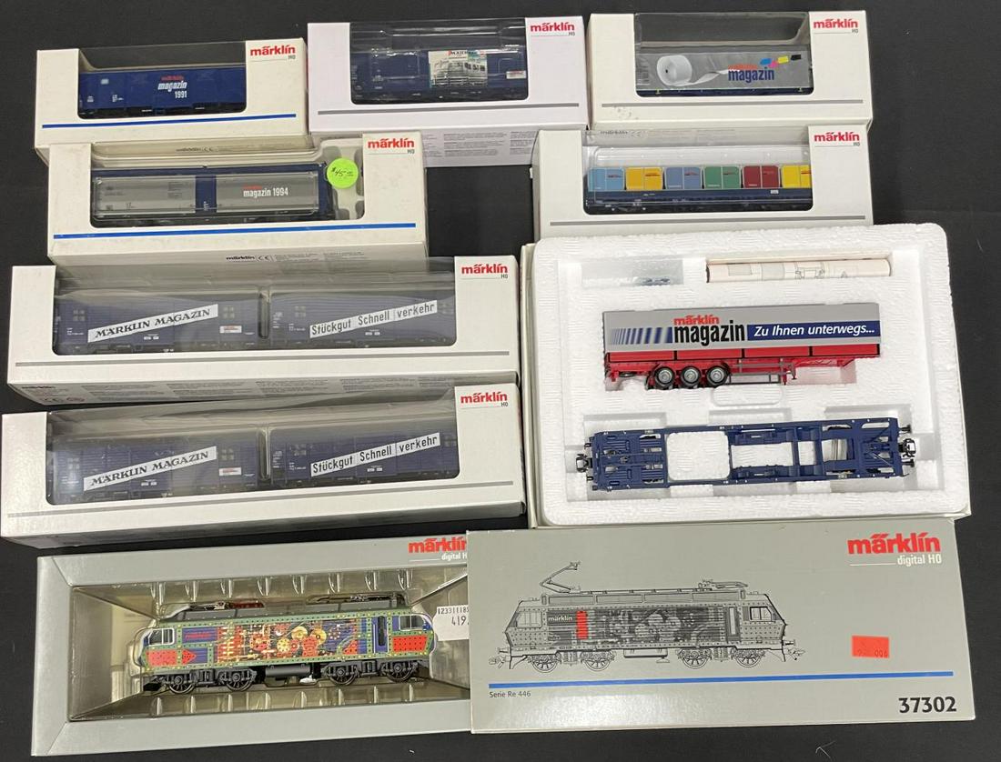 8Pc Marklin HO Comemorative Train Set (1 of 3)