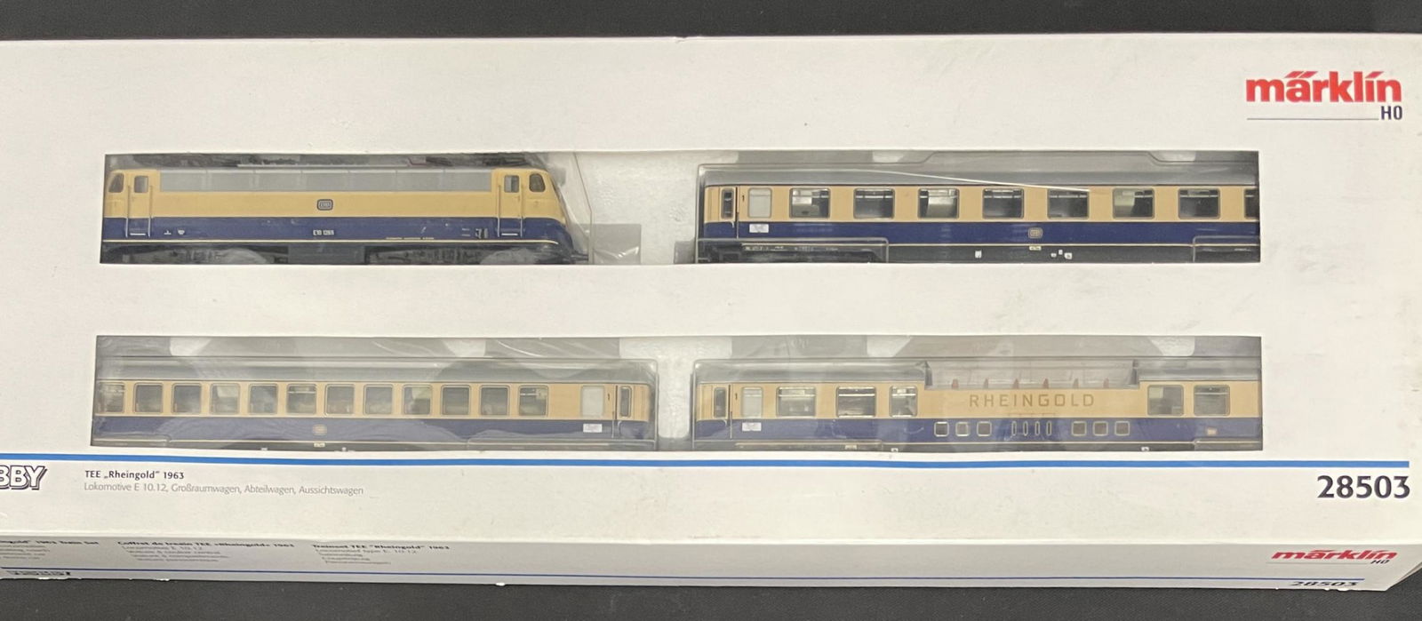Marklin Ho 28503 Tee Rheingold Express Set