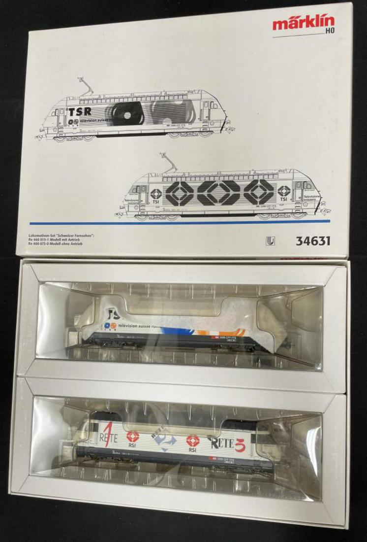 Marklin HO 34631 Swiss Television Dual Locomotive (1 of 3)