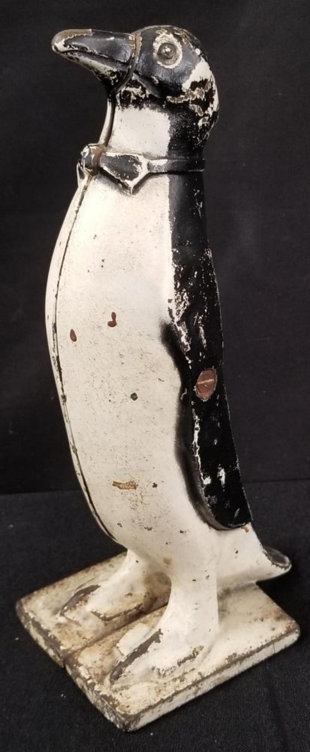 Littco Cast Iron Penguin with Bowtie Doorstop (1 of 5)