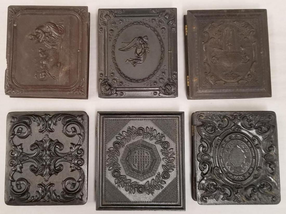 Lot of (6) Union Gutta Percha Photo Cases (1 of 12)