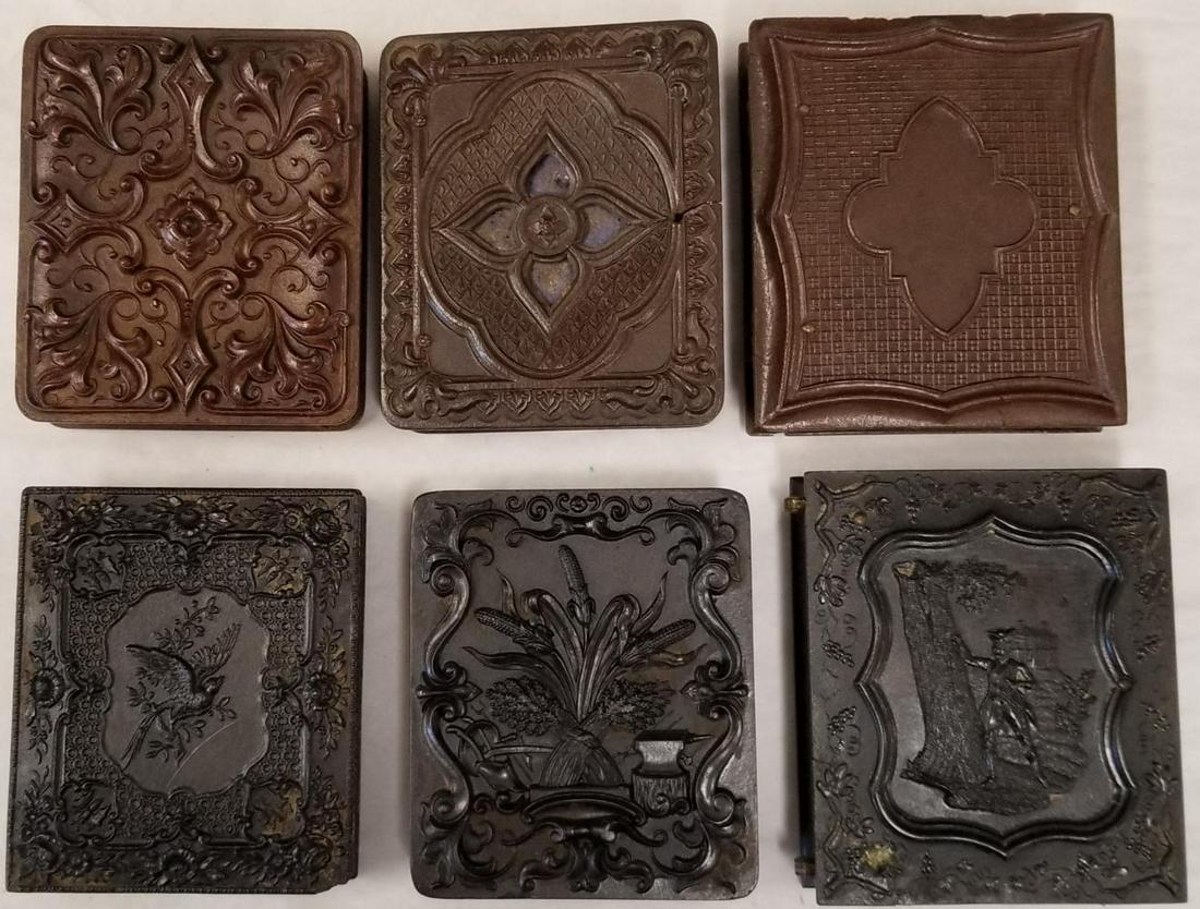 Lot of (6) Union Gutta Percha Photo Cases (1 of 10)
