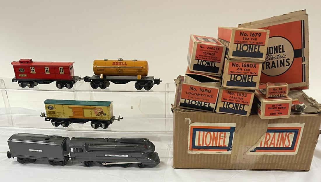 Boxed Uncataloged Lionel Steam Freight Set (1 of 7)
