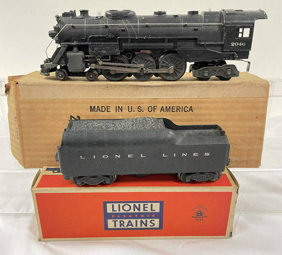 Boxed Lionel 2046 Hudson Steam Locomotive