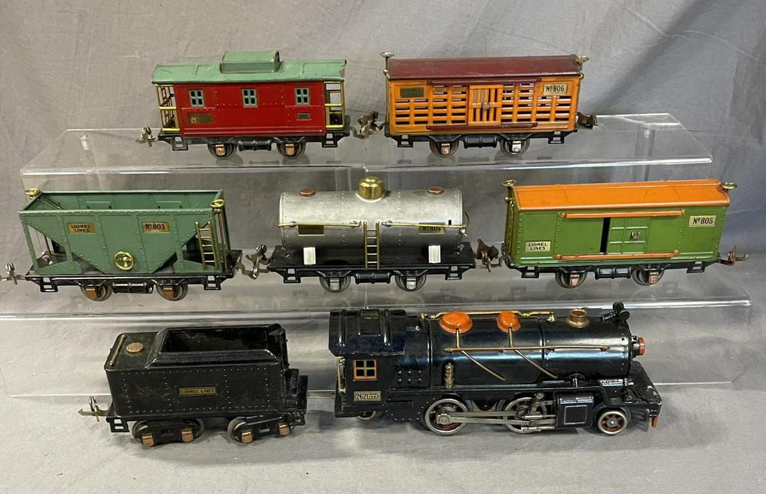 7pc Lionel Steam Freight Set (1 of 4)