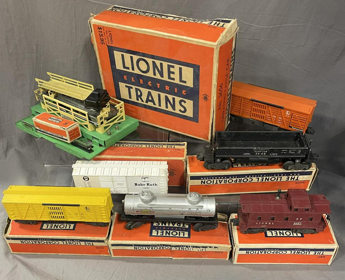 6 Boxed Lionel Cars (1 of 3)