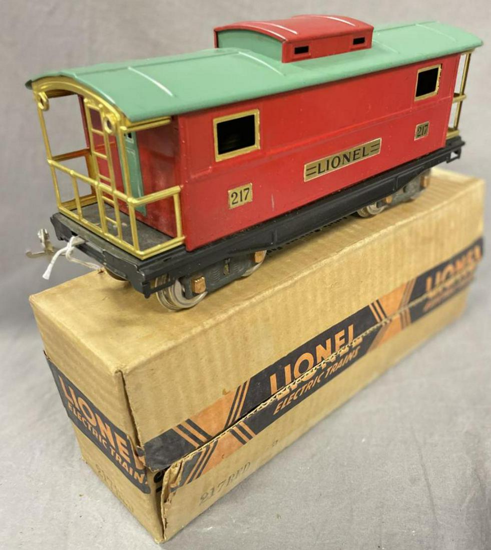Nice Boxed Lionel 217 Caboose (1 of 3)