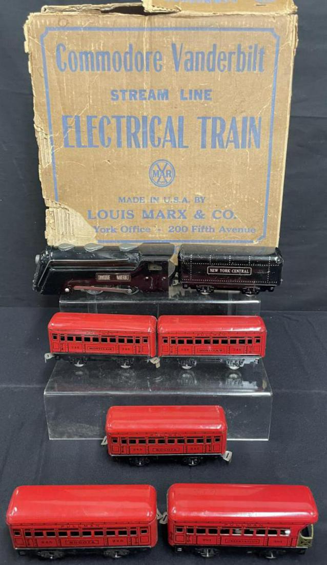 Boxed Marx Passenger Set 3895W (1 of 7)