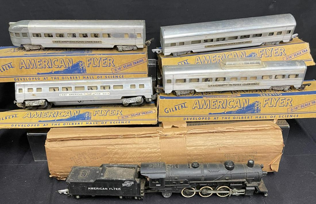 5pc American Flyer Steam Passenger Set (1 of 3)