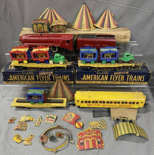 American Flyer Circus Set
