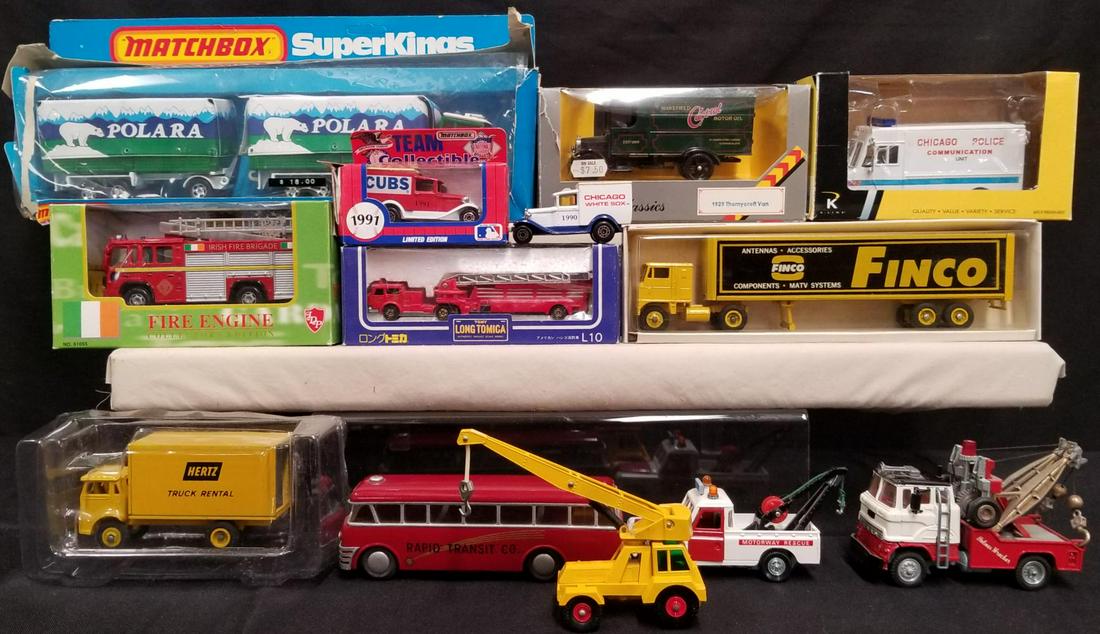 (14) Piece Diecast Vehicle Lot. (1 of 4)
