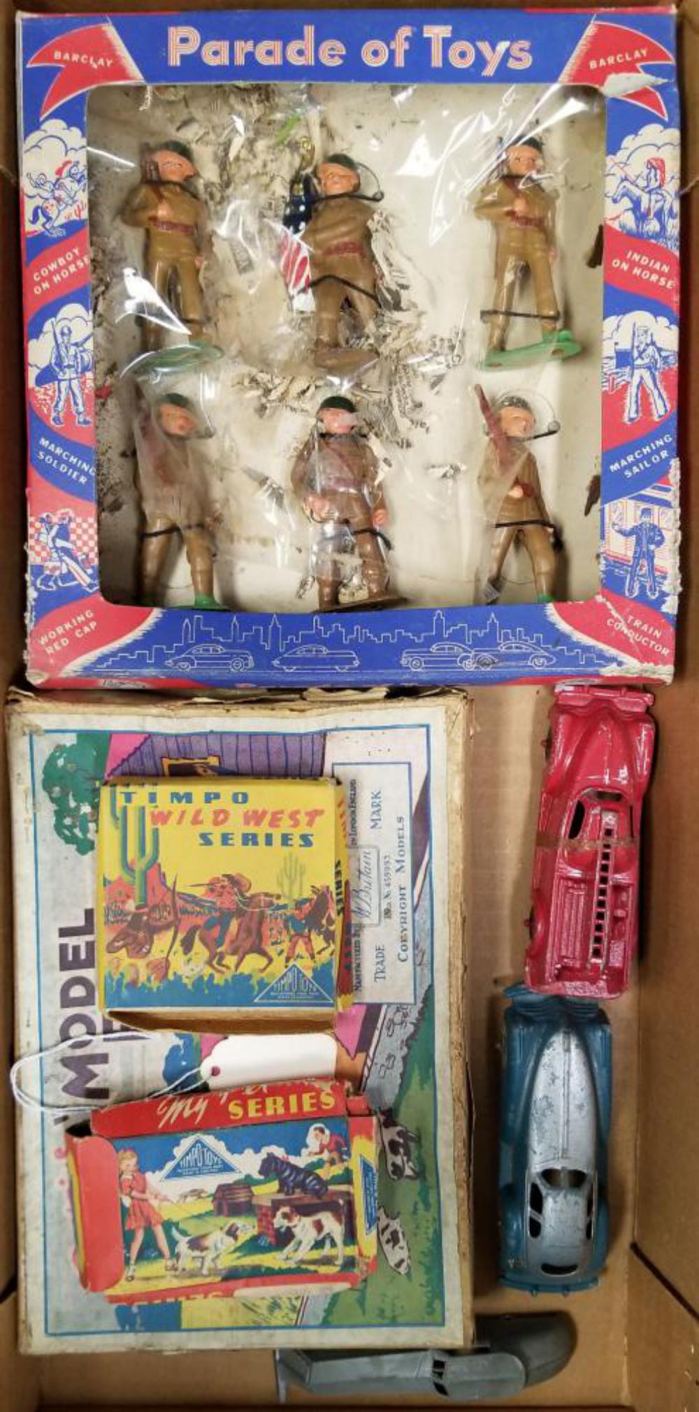 Tray Lot of Mixed Toys and Soldiers (1 of 4)