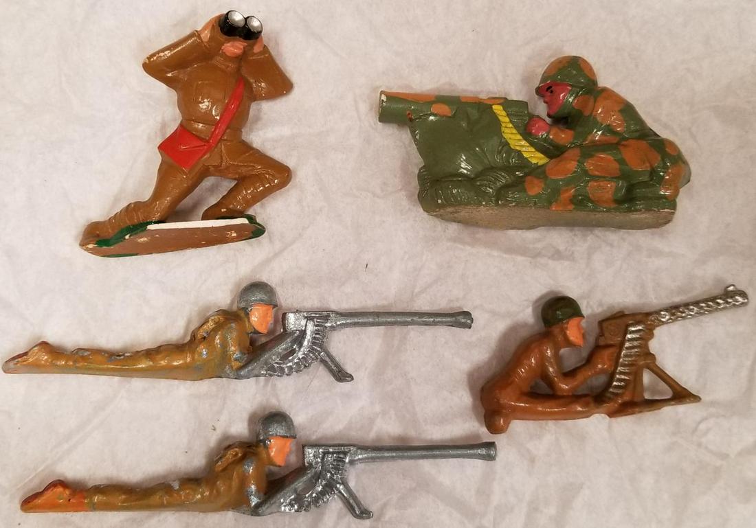 Lot of Possible Prototype Manoil Figures (1 of 3)