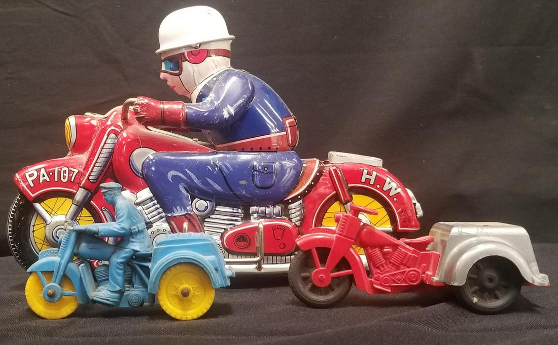 Three Piece Motorcycle Lot. (1 of 4)