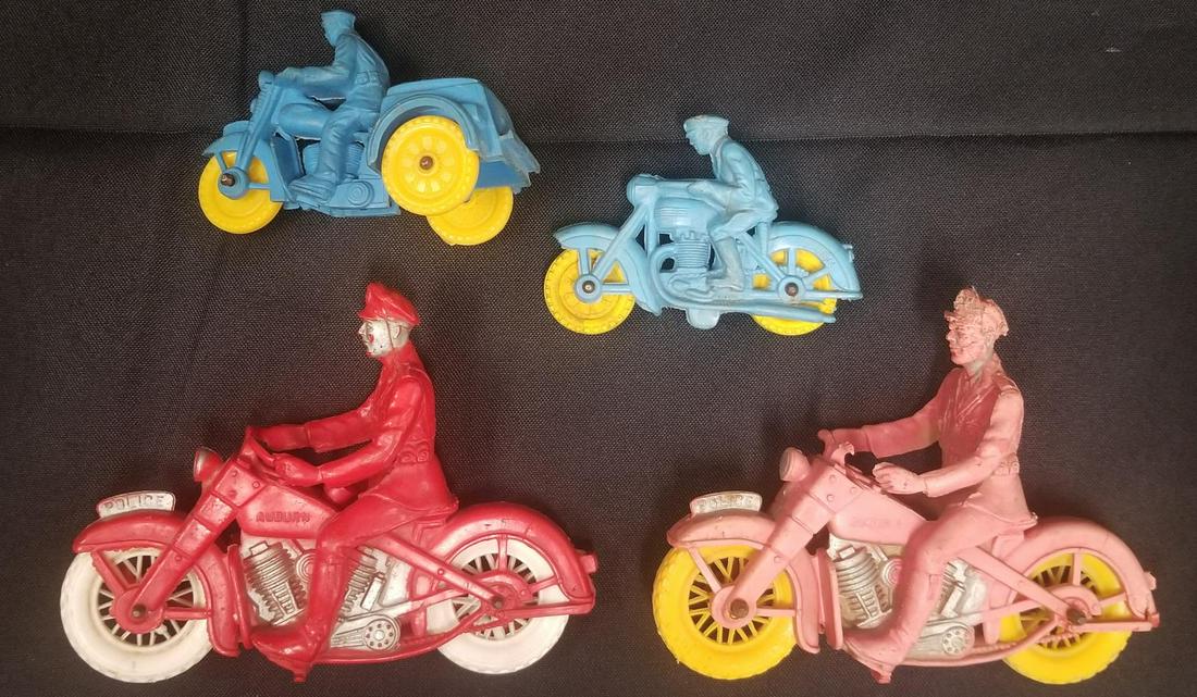 Lot of (4) Police Motorcycles. (1 of 2)