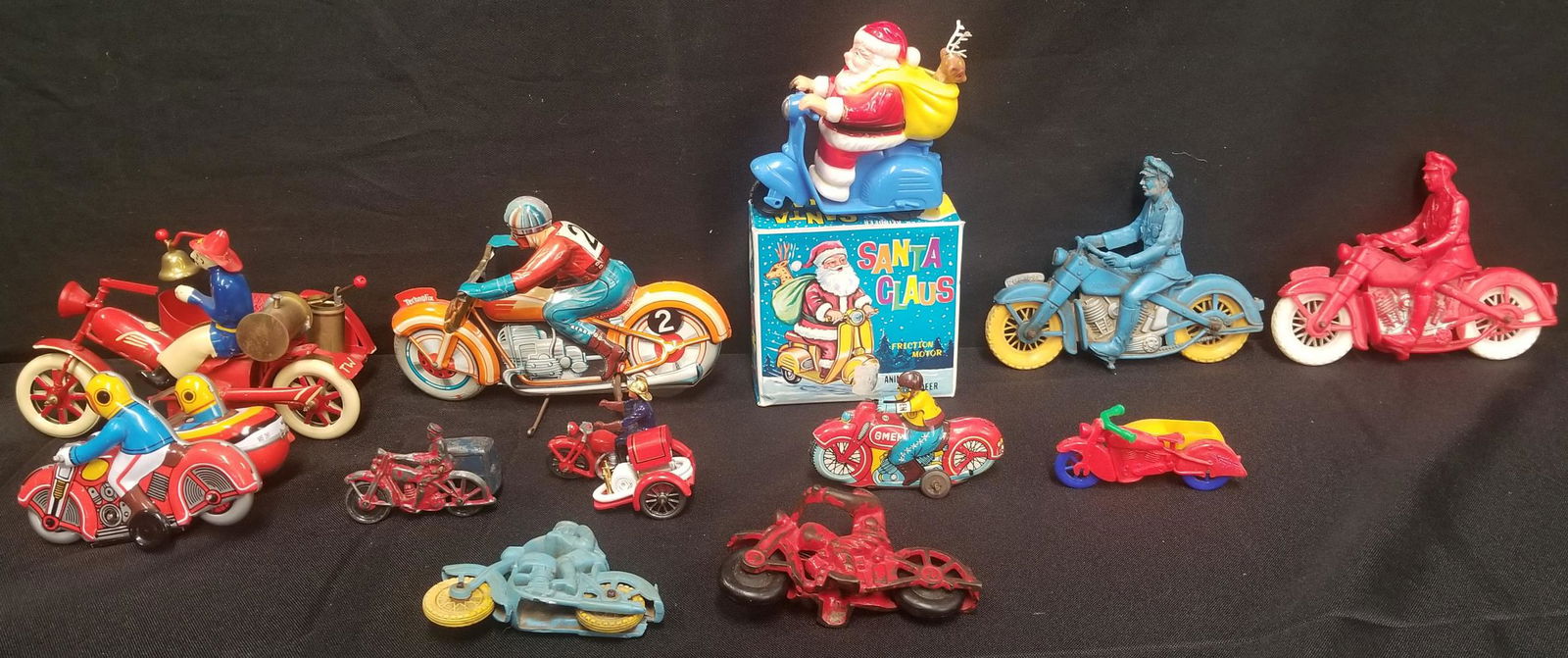(11) Piece Motorcycle Lot. (1 of 9)