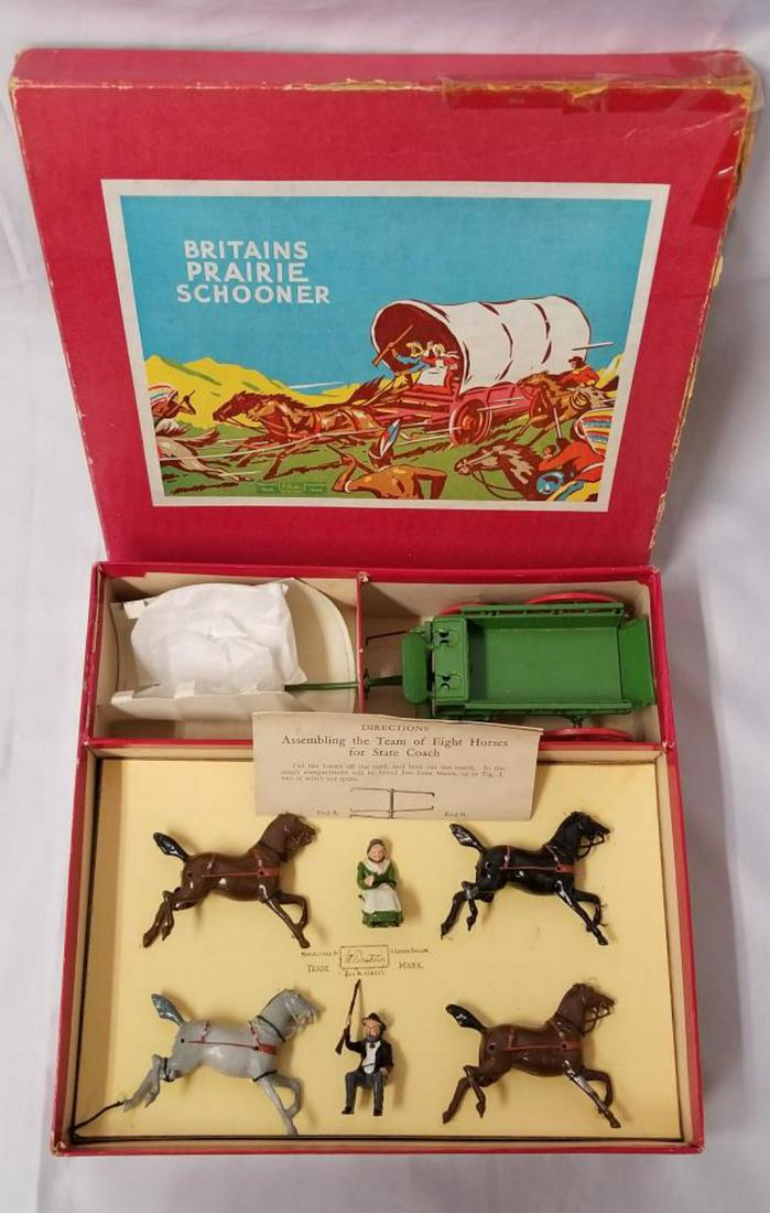 Boxed Britains Set #2034 Prairie Schooner (1 of 5)