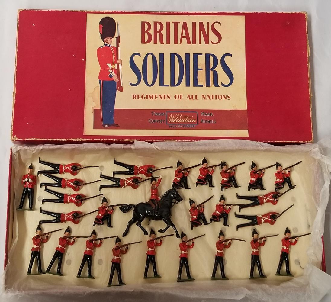 Boxed Britains #2086 Queens Royal Regiment (1 of 5)