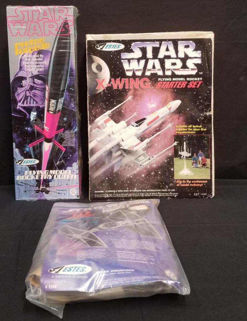 (3) Star Wars Rocket Kits by Estes (1 of 5)