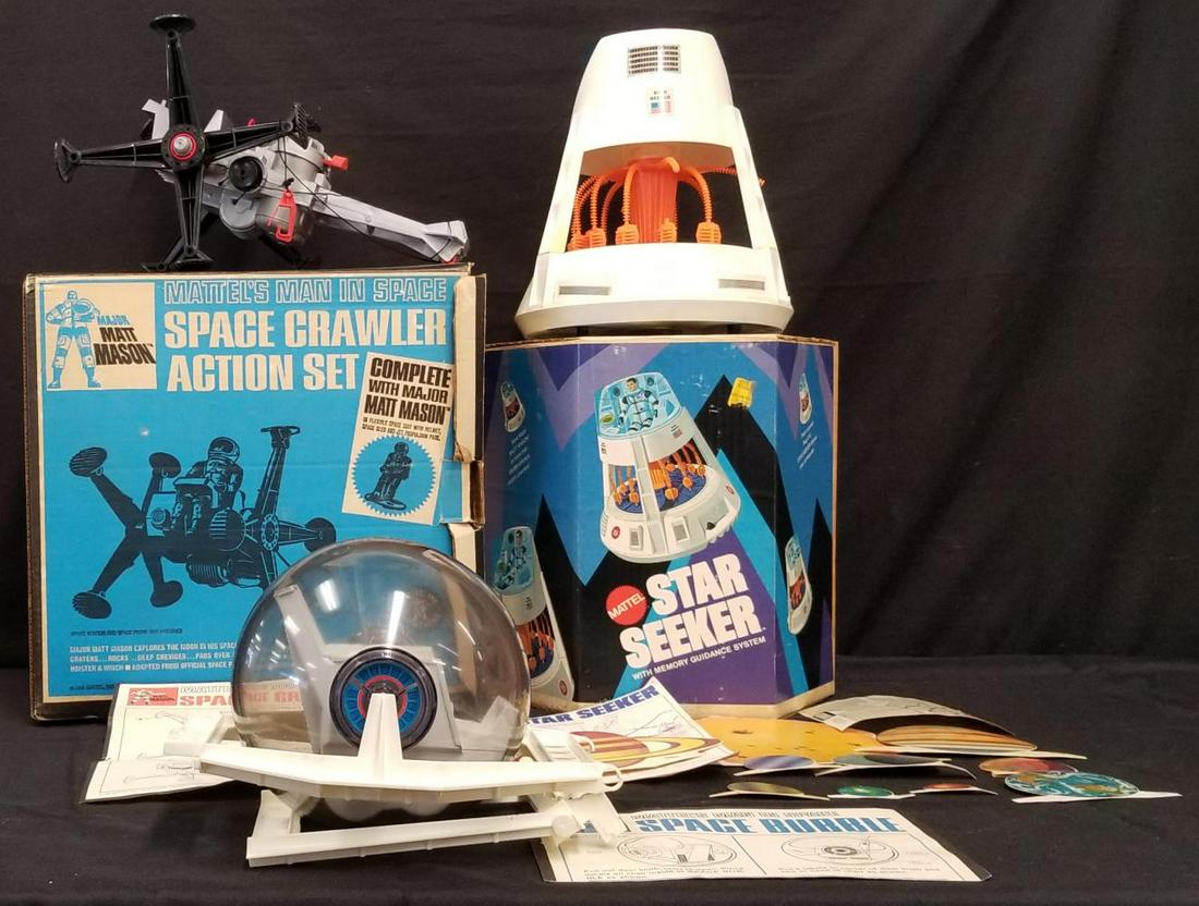 Vintage Major Matt Mason 3 Piece Toy Lot, Mattel (1 of 5)