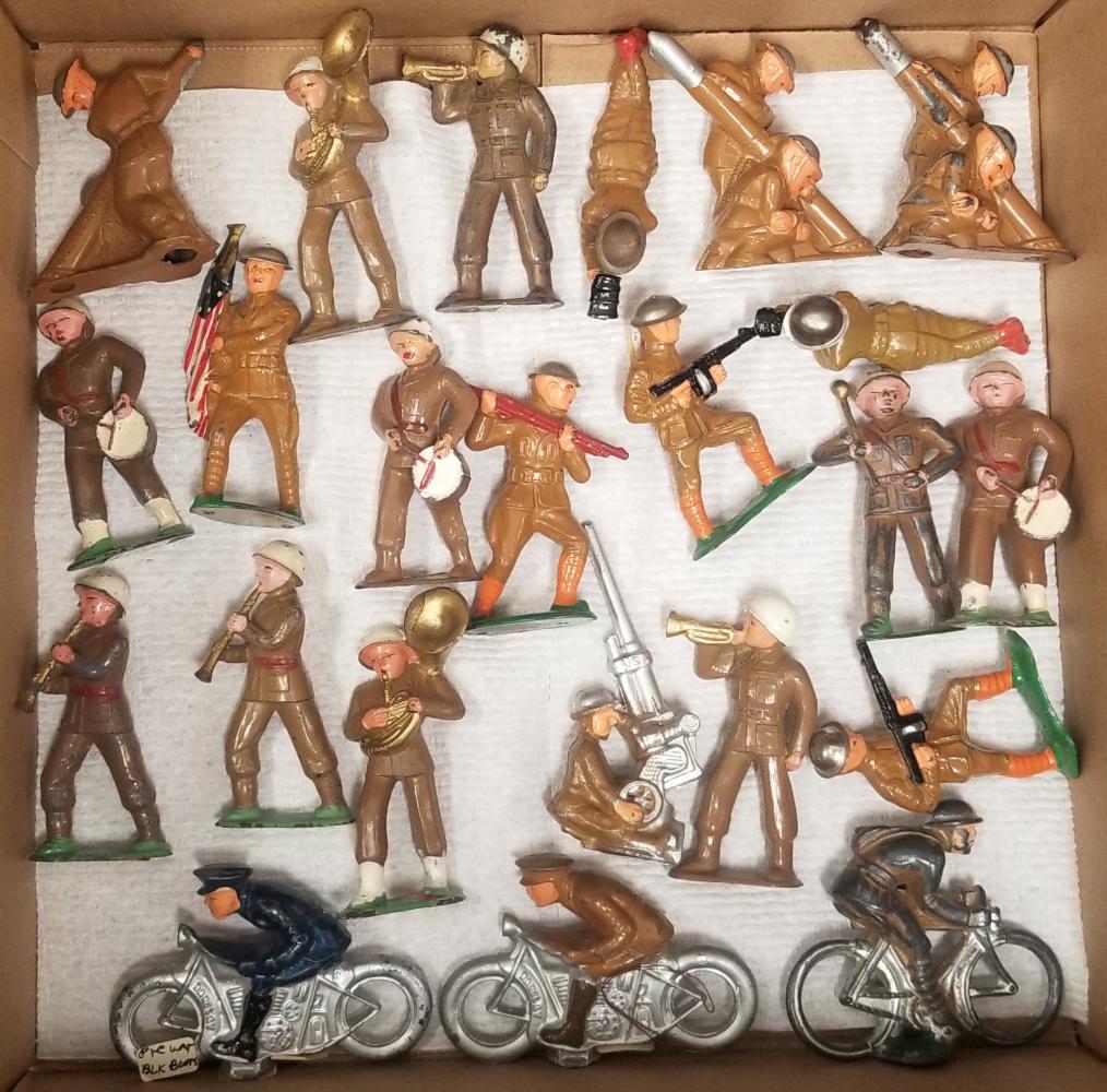 Barclay Dimestore Toy Soldiers Lot (1 of 3)