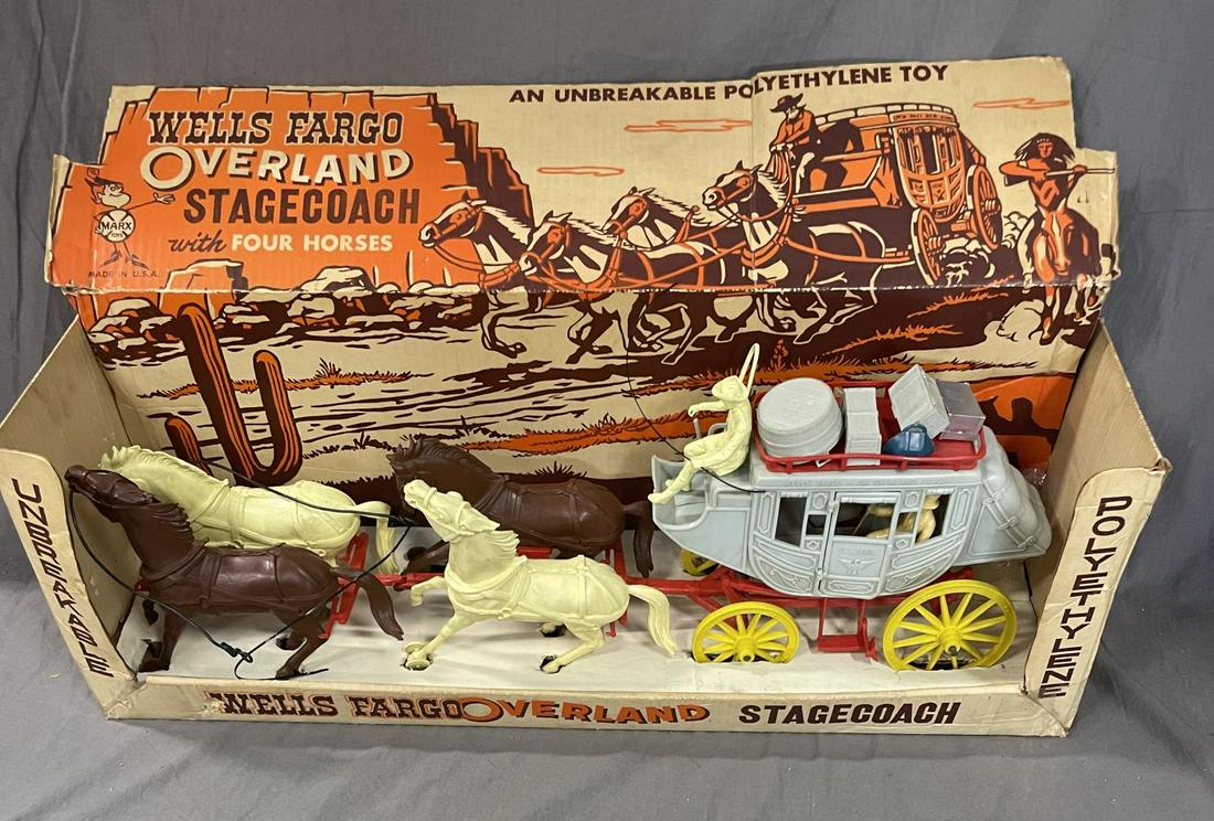 Boxed Marx Wells Fargo Stage Coach (1 of 6)