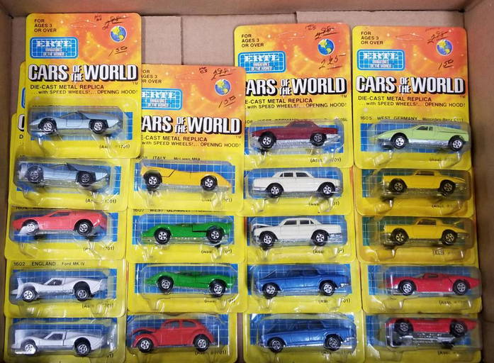 (19) Moc Ertl Cars Of The World, New Old Stock