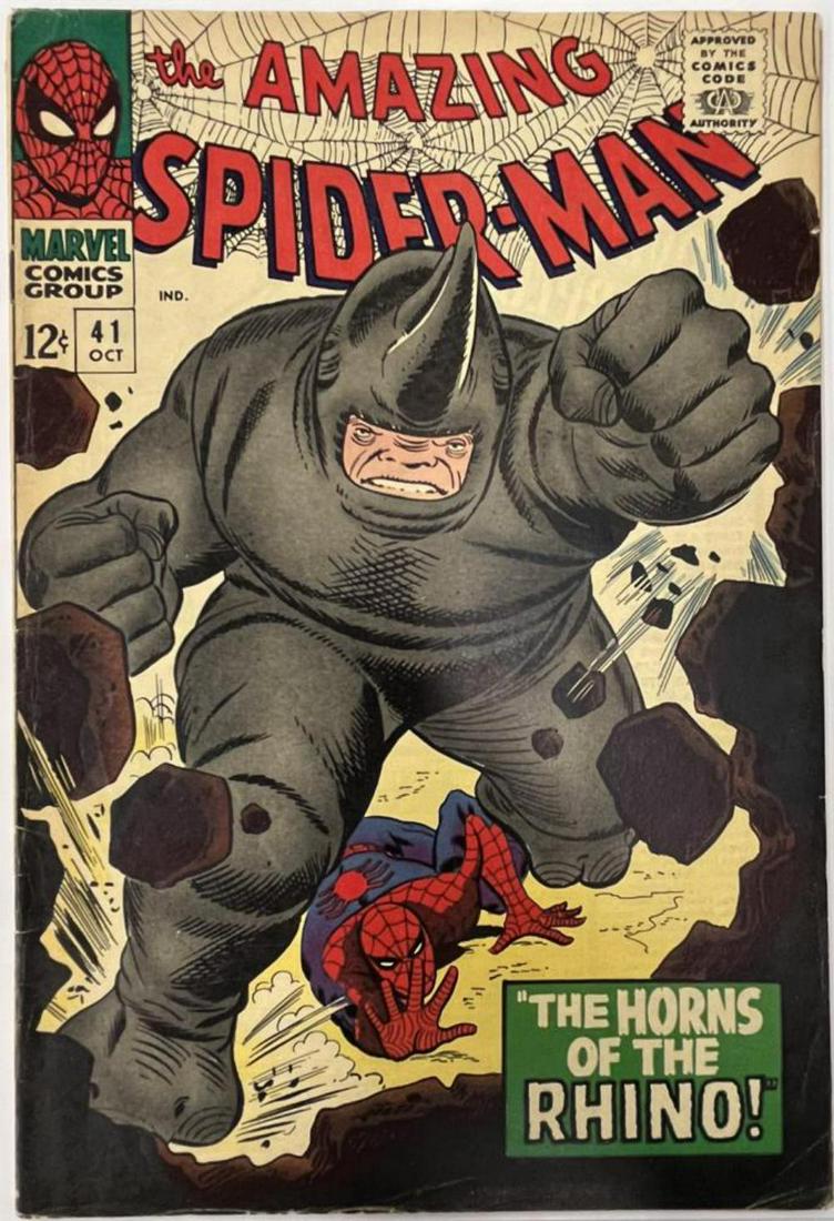 The Amazing Spider-Man Issue 41 - 1st App. Rhino (1 of 4)