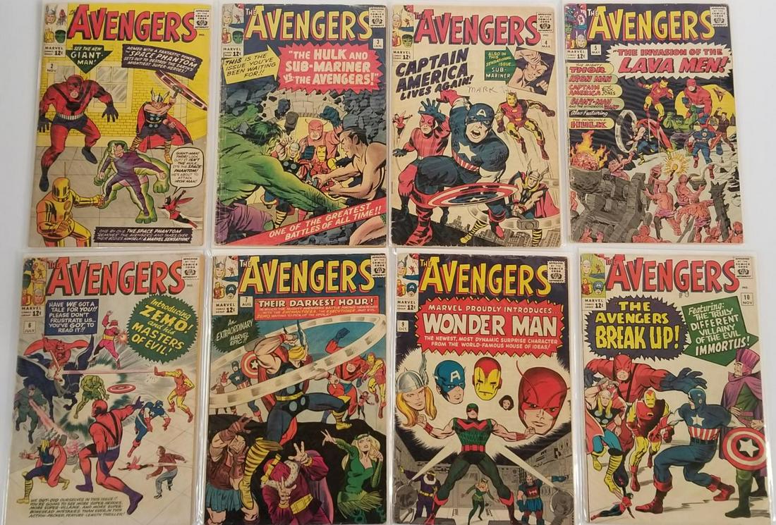Marvel Avengers Large Early Comic Run (1 of 17)
