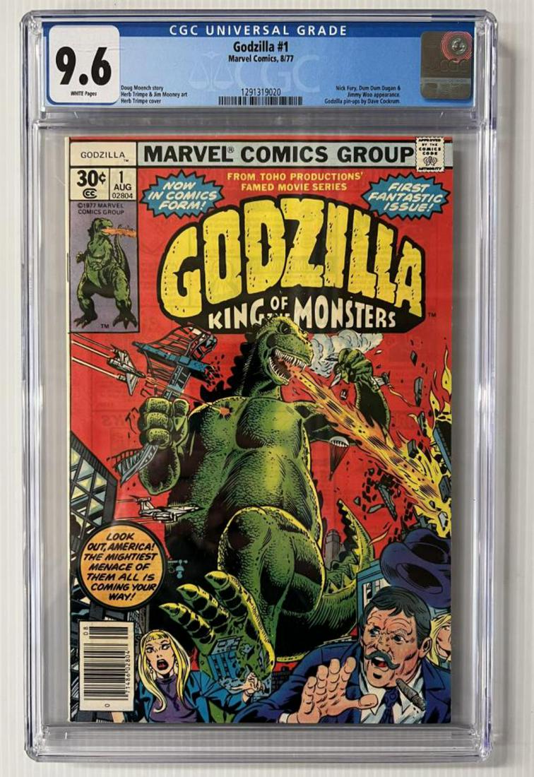 Marvel Godzilla #1 (Aug.1977) CGC 9.6 White Pages (1 of 3)