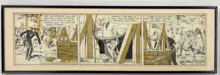 Joise Luis Salinas Cisco Kid Original Daily Strip | Philip Weiss