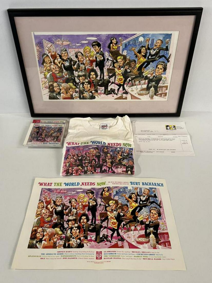 Jack Davis Original CD Cover Art Illustration (1 of 4)